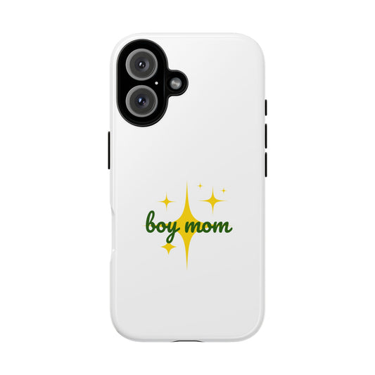 Boy Mom Phone Case — Cute Sparkle Mom Gift