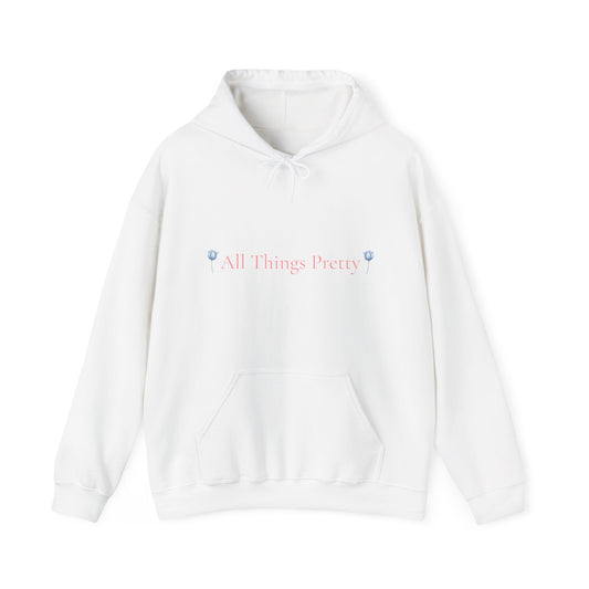 Floral "All Things Pretty" Hoodie